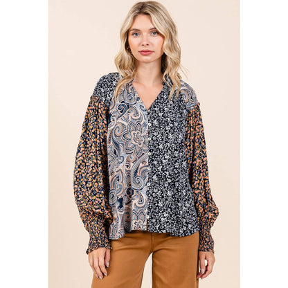 Magnolia Patch Top