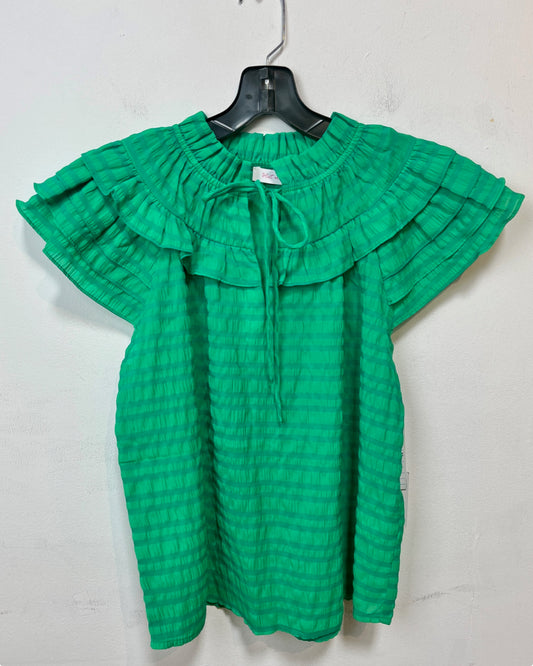 Jasmine Top- Spring Green