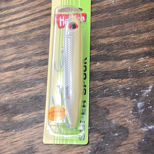 Heddon Super Spook- Bone/Silver