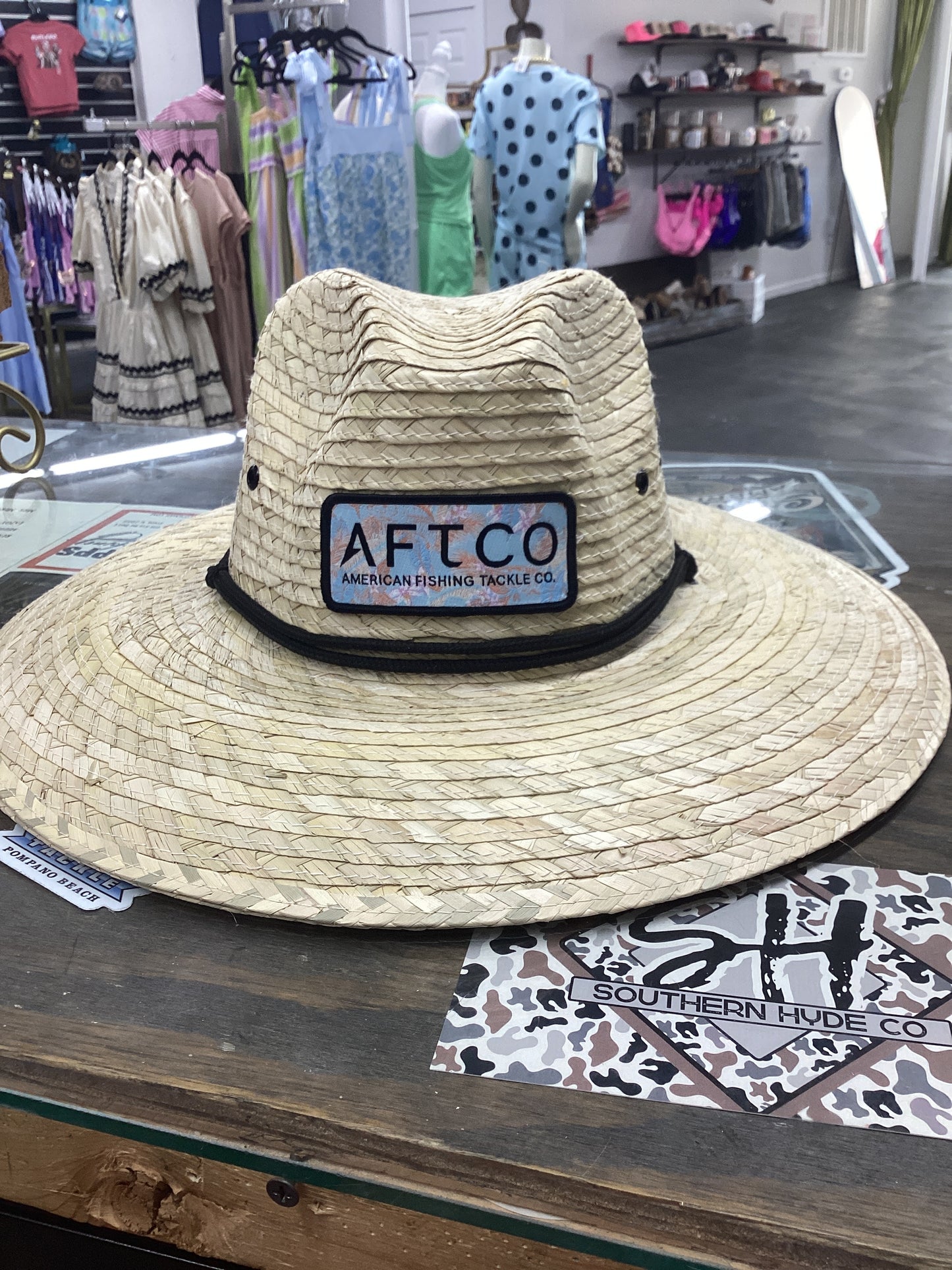 Aftco American Fishing Tackle Straw Hat