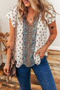 Woodstock Boho Flutter top