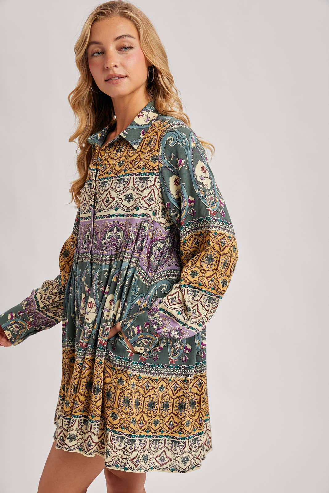 Sunset Bazaar Swing Dress