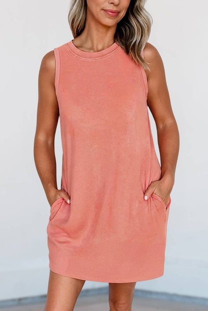 Sunny Pocket tank Mini dress