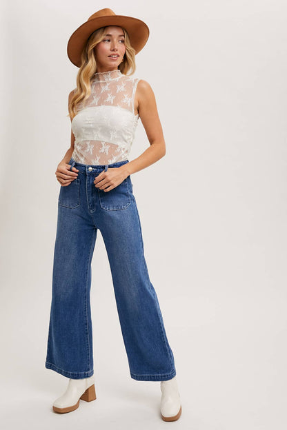 Free Spirit Wide Leg Jeans