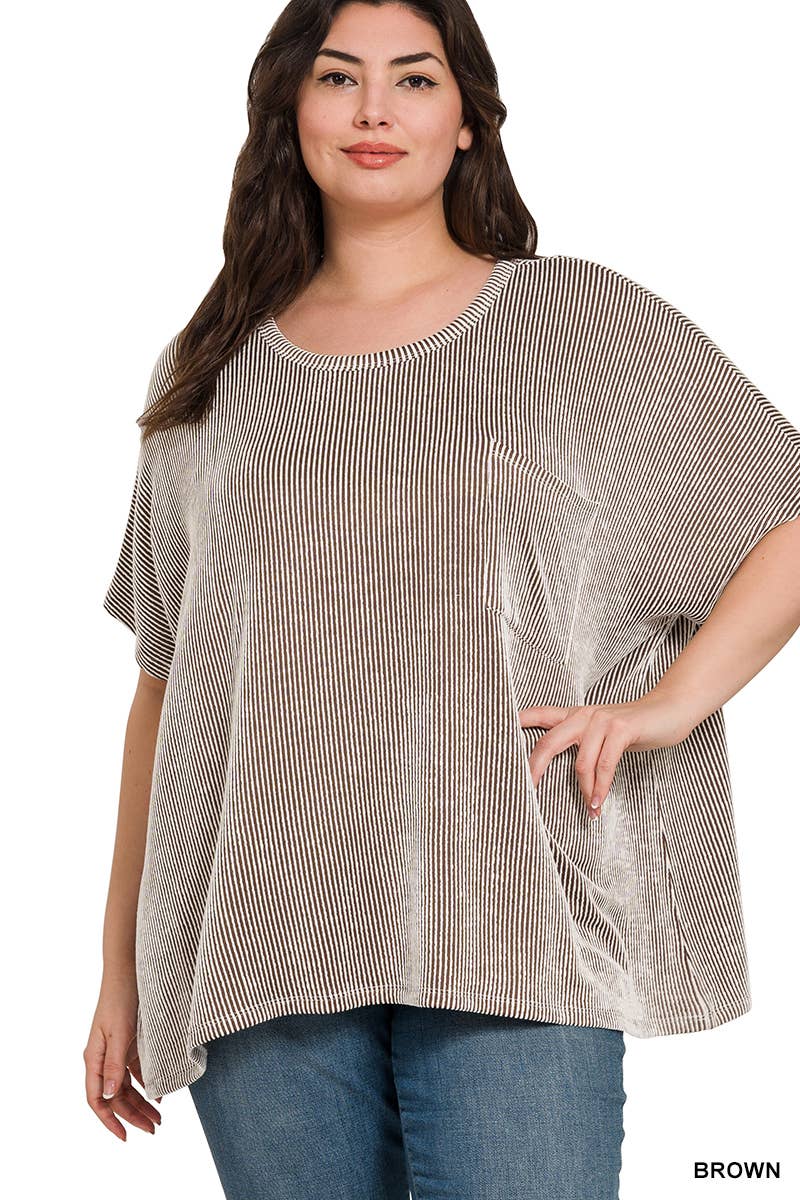 The Coastal Breeze Striped Tee