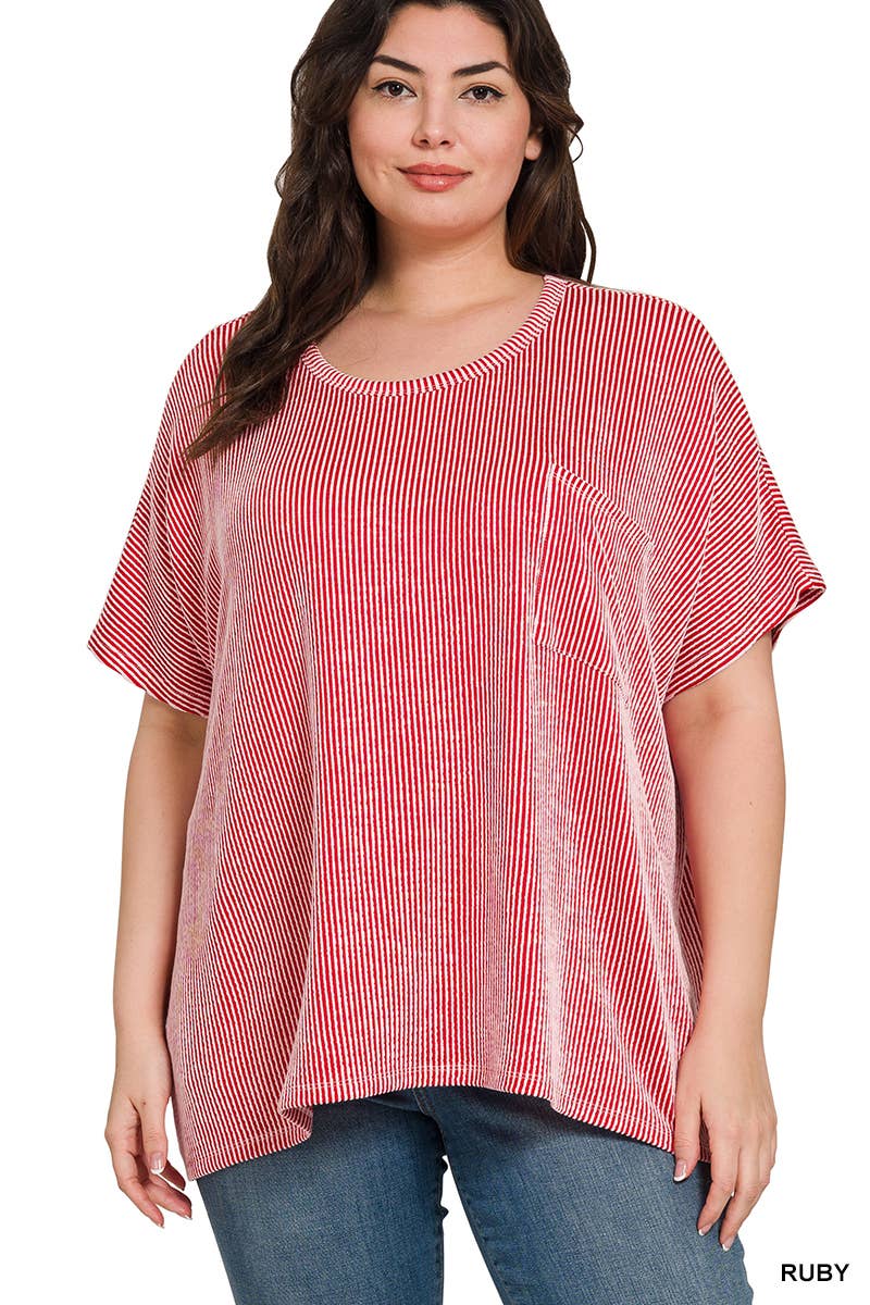 The Coastal Breeze Striped Tee