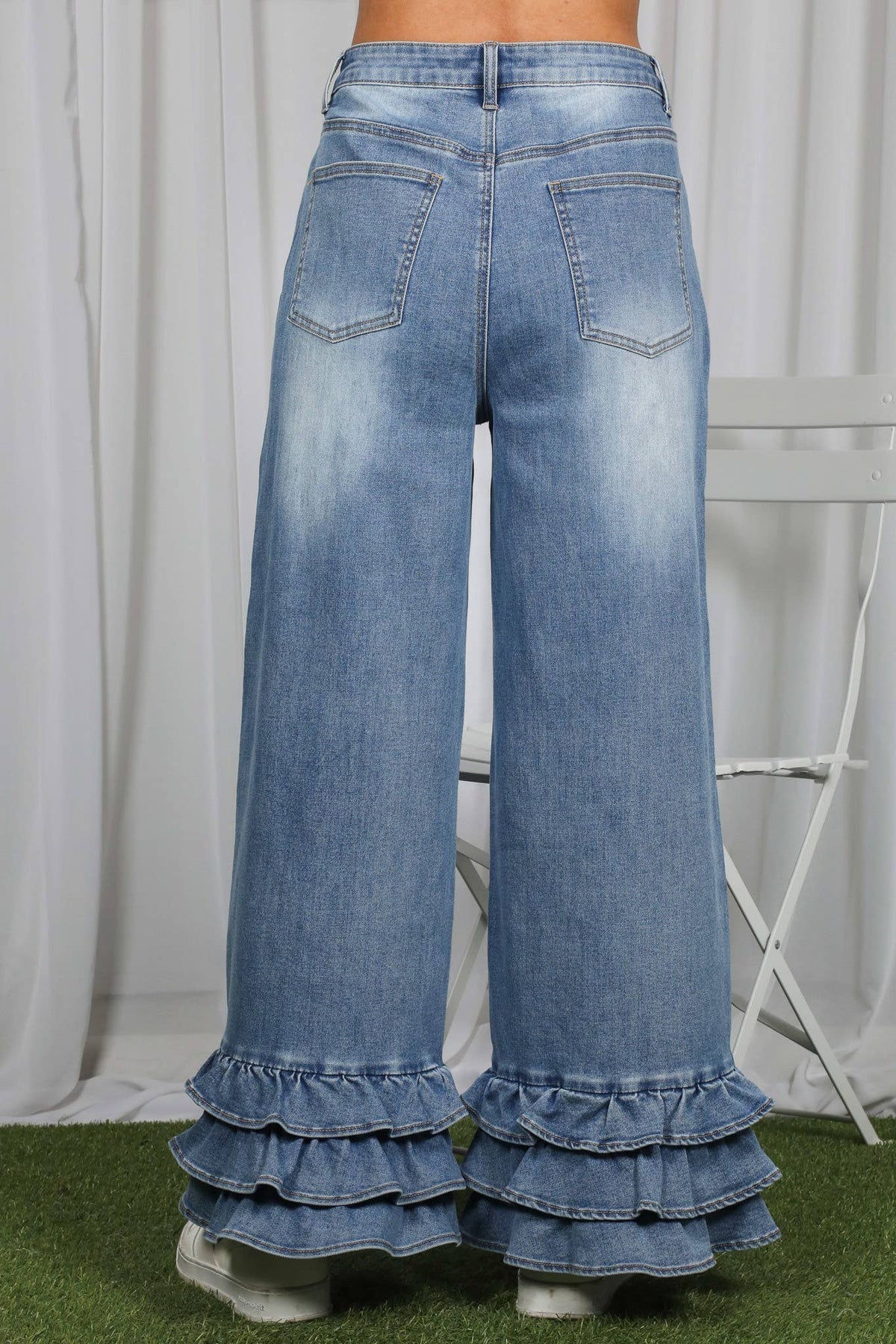Southern Belle Ruffle Jeans