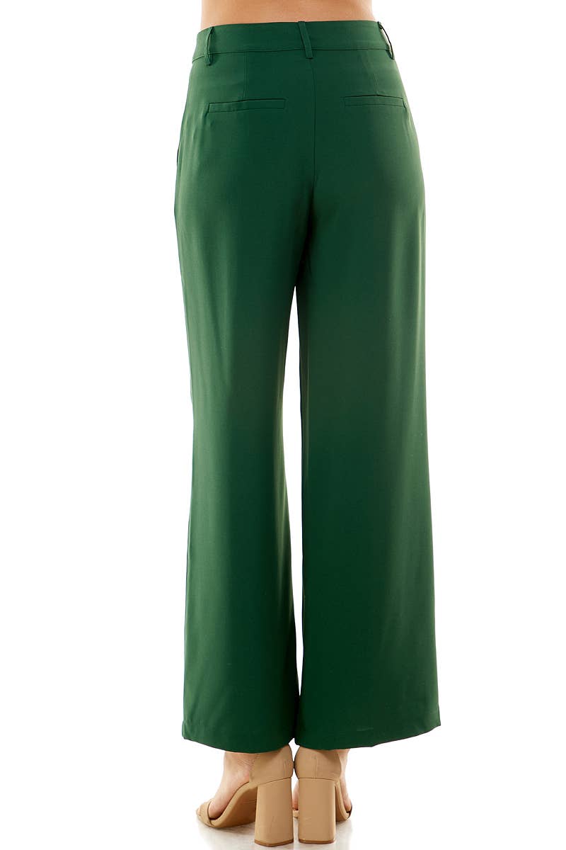 Stella’s Straight Leg Pant - Hunter Green