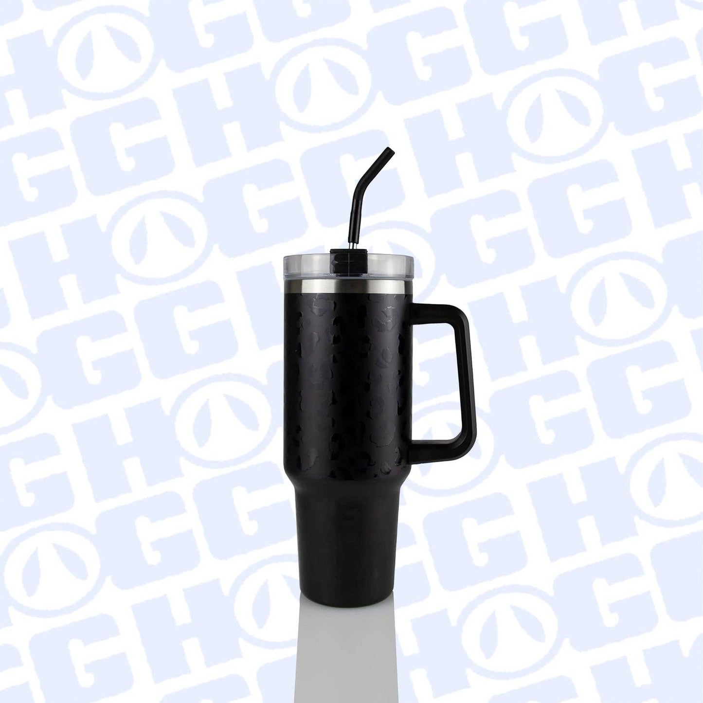 40oz POWDER COATED TRAVELER TUMBLER