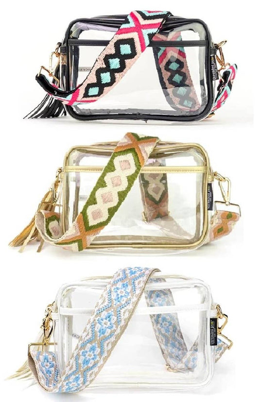 Clear Fanny Pack Stadium Approved Crossbody Bag