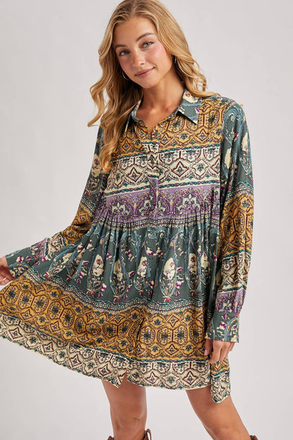 Sunset Bazaar Swing Dress