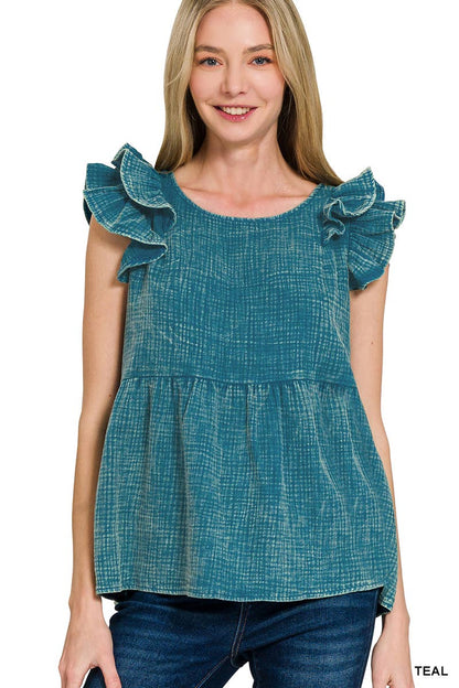 The Olive Meadow Top