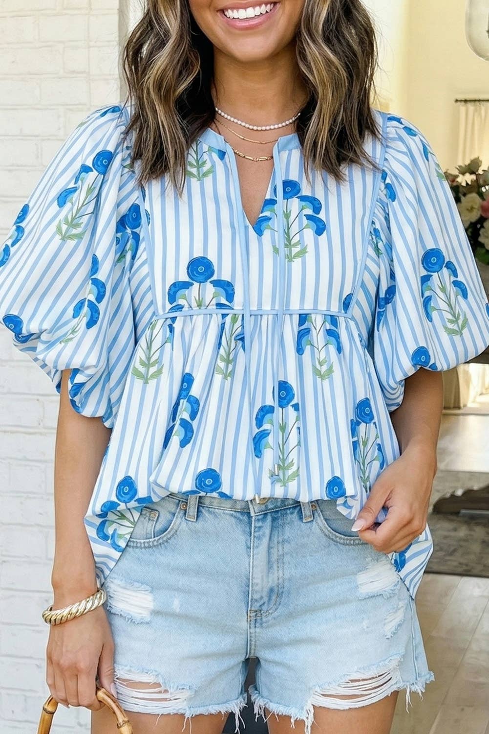 Blue Lagoon Blouse