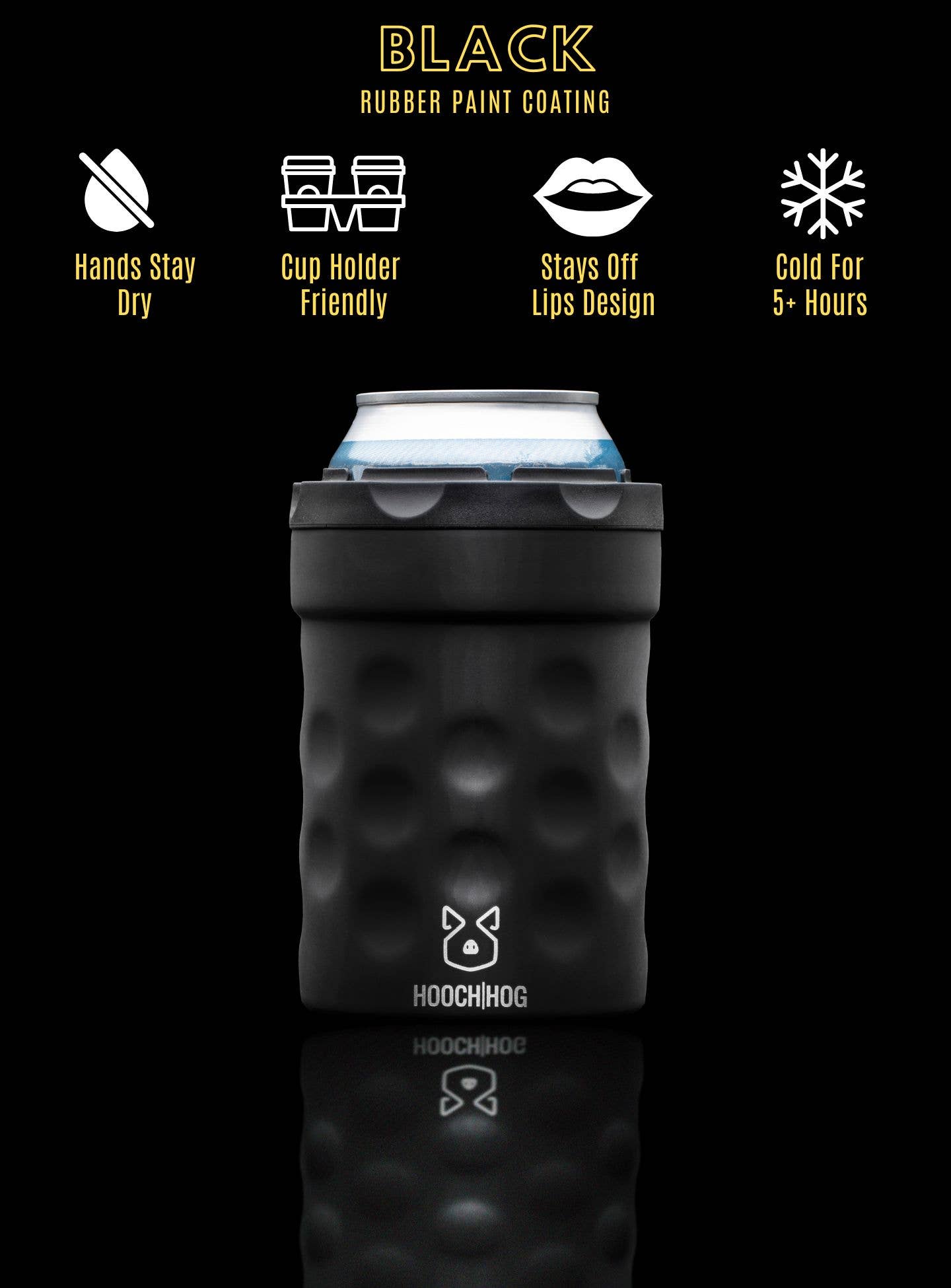 The Shorty Can Cooler [Black]