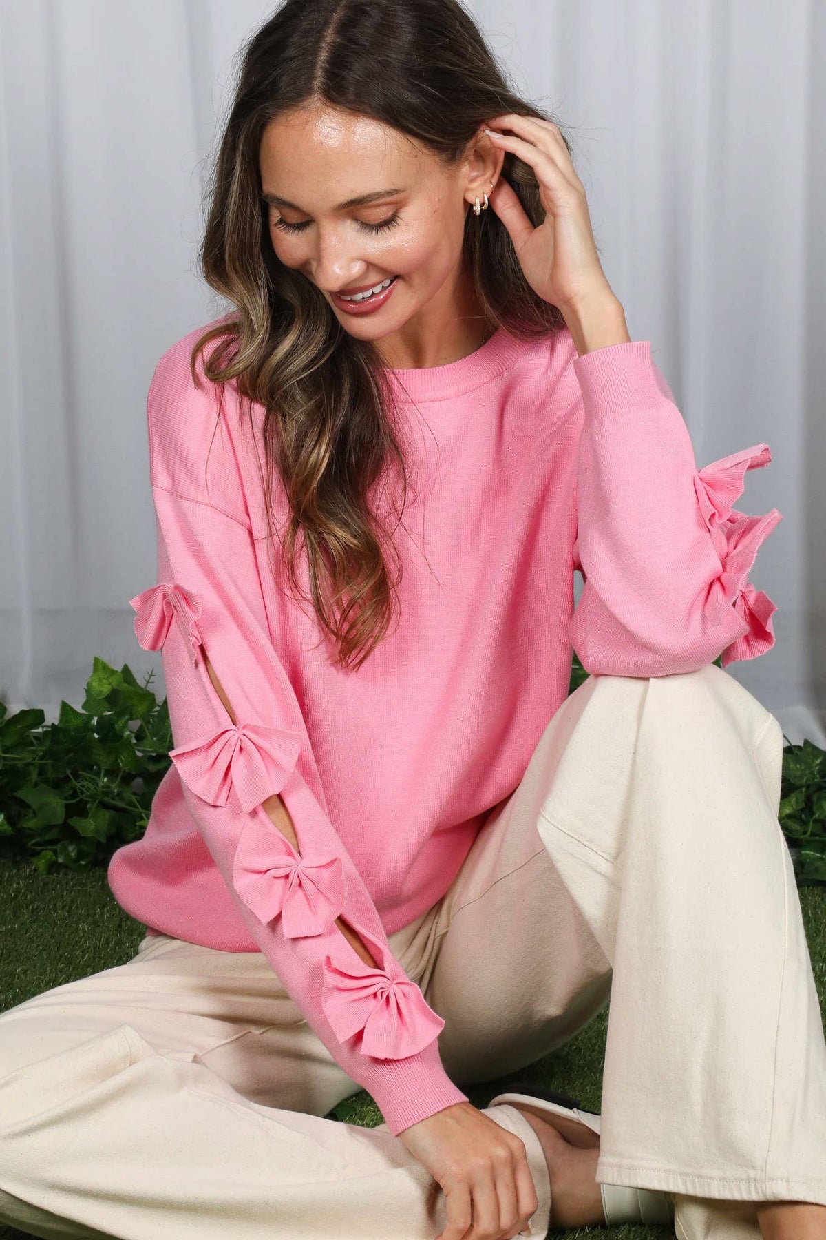 The Bow Down Sweater