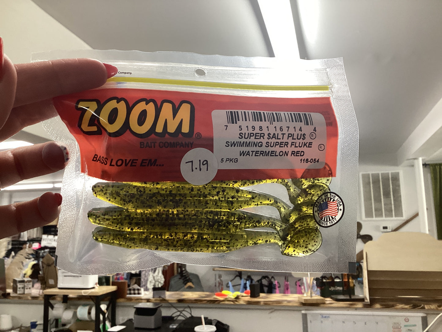 Zoom Swimming’ Super Fluke 5”