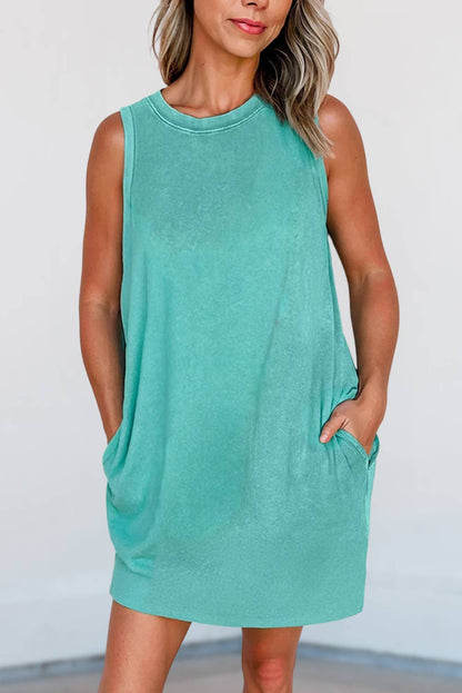 Sunny Pocket tank Mini dress