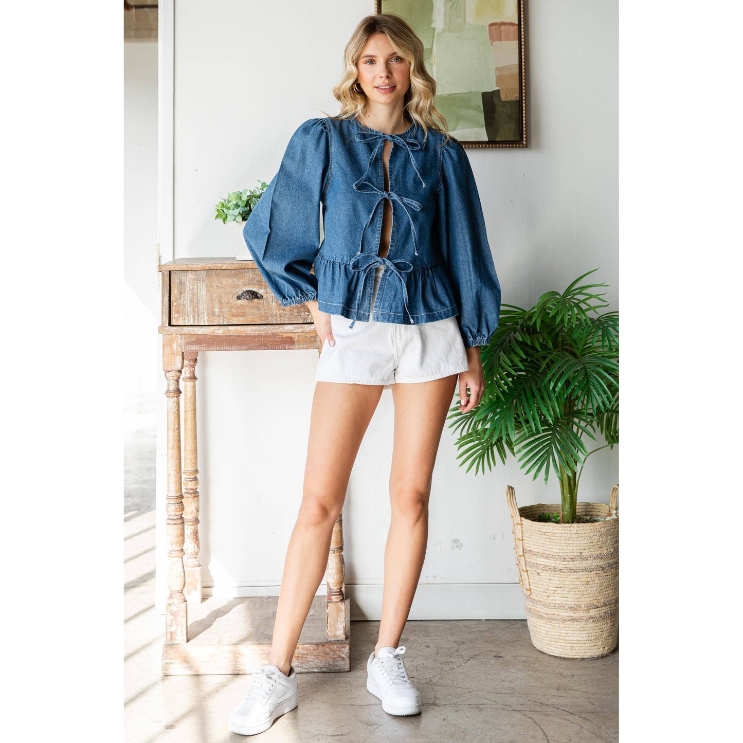 The Sweet Tie Blouse