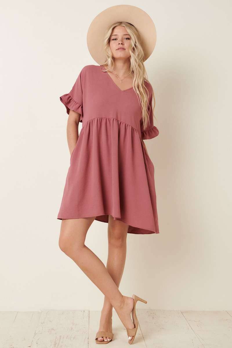 AIRFLOW DOLMAN MINI DRESS
