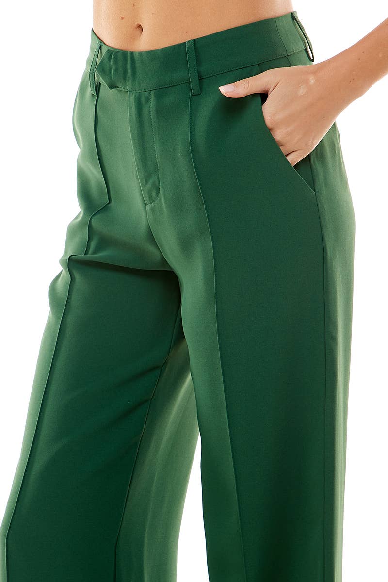 Stella’s Straight Leg Pant - Hunter Green