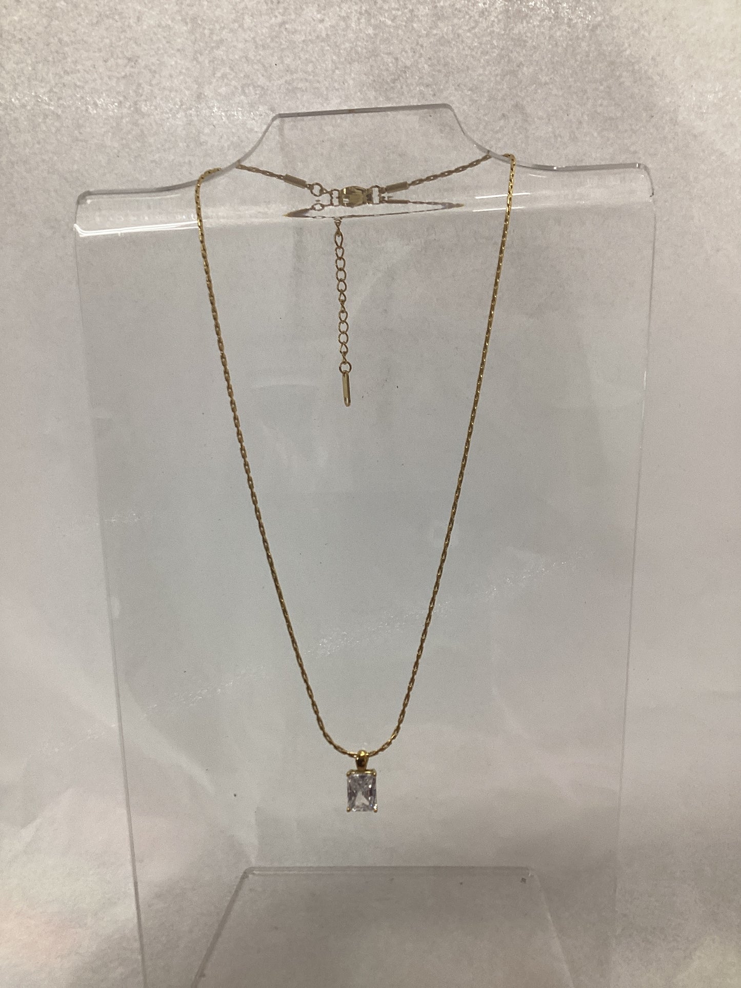 Chan Sut Square Diana Necklace