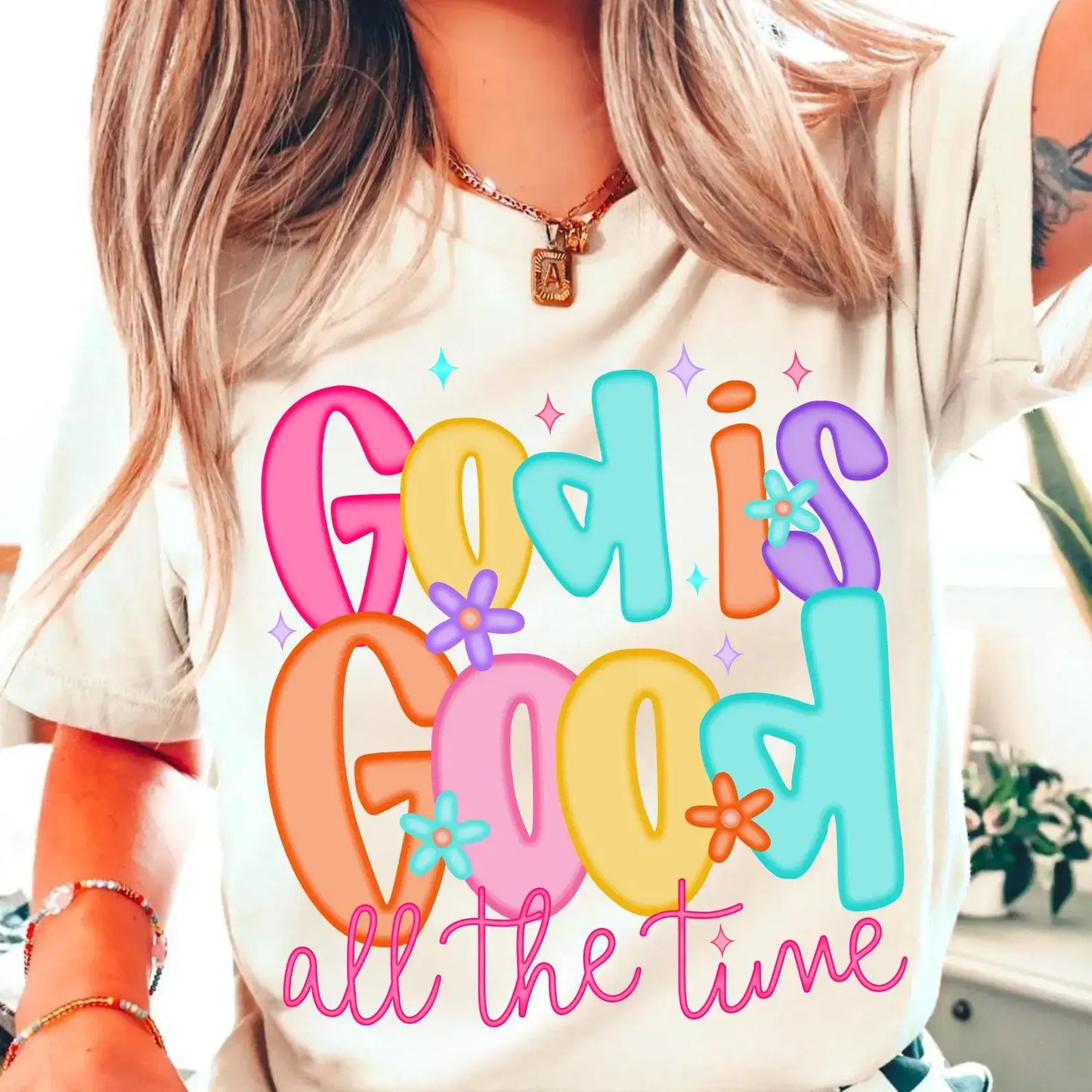 GOD IS GOOD ALL THE TIME TEE