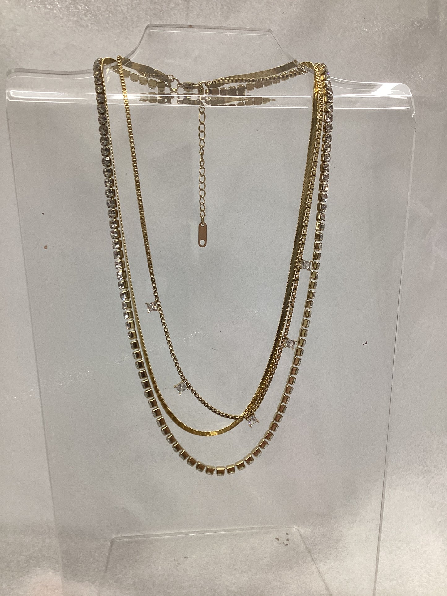 Chan Sut 3 Strand Necklace