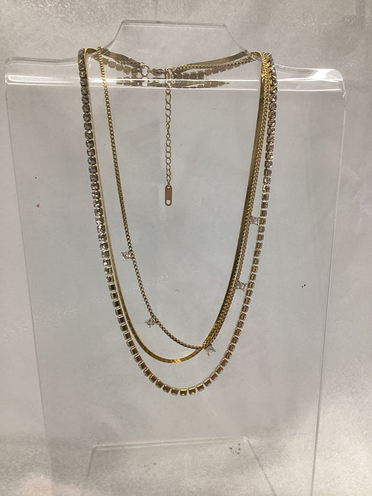 Chan Sut 3 Strand Necklace