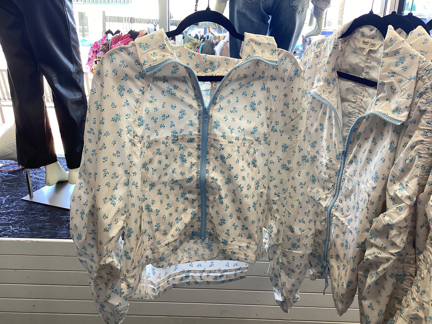 Floral Windbreaker