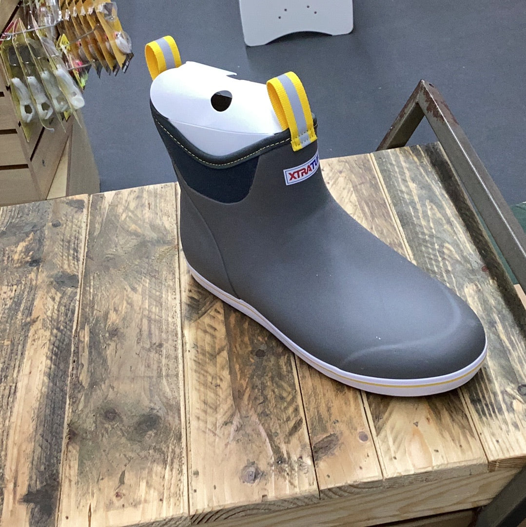 Xtratuf 22735 Men’s Gray Ankle Deck Boot