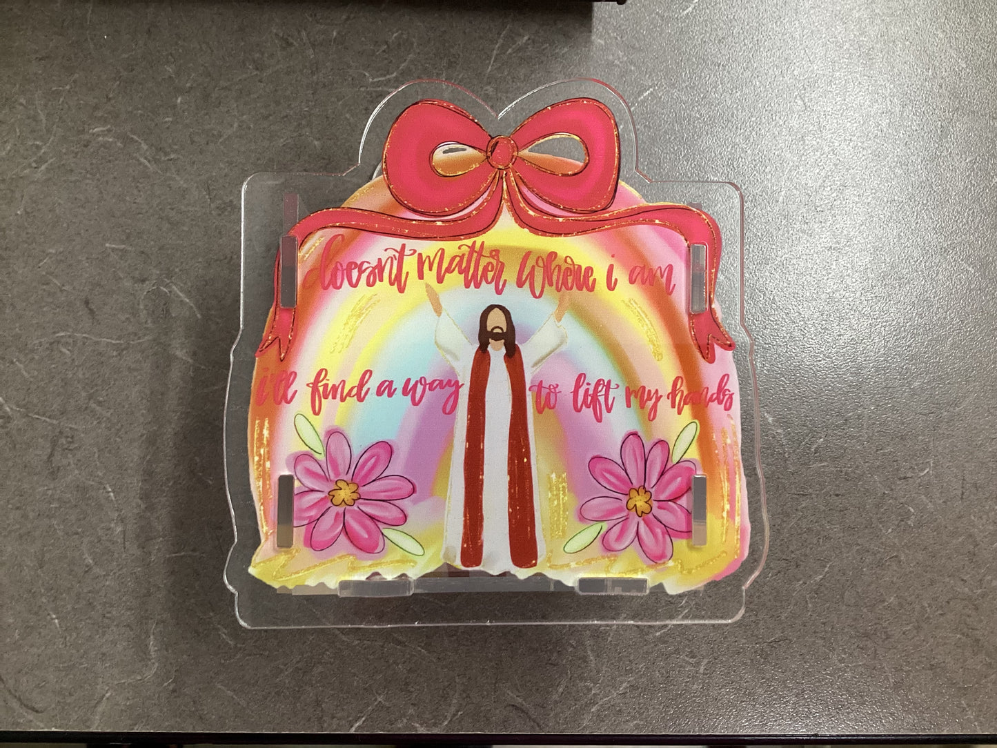Lift My Hands Pencil Holder