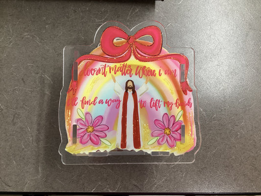 Lift My Hands Pencil Holder
