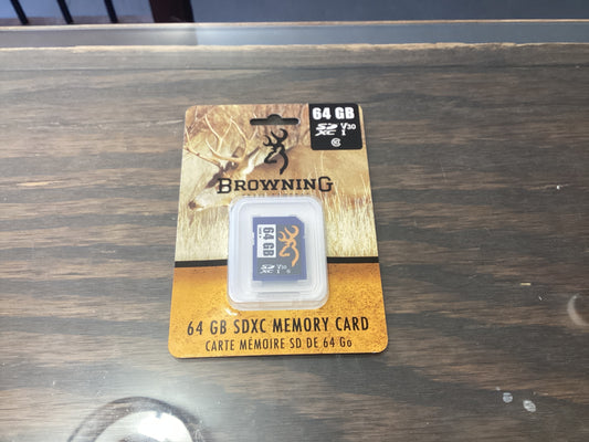 Browning 64 GB memory card