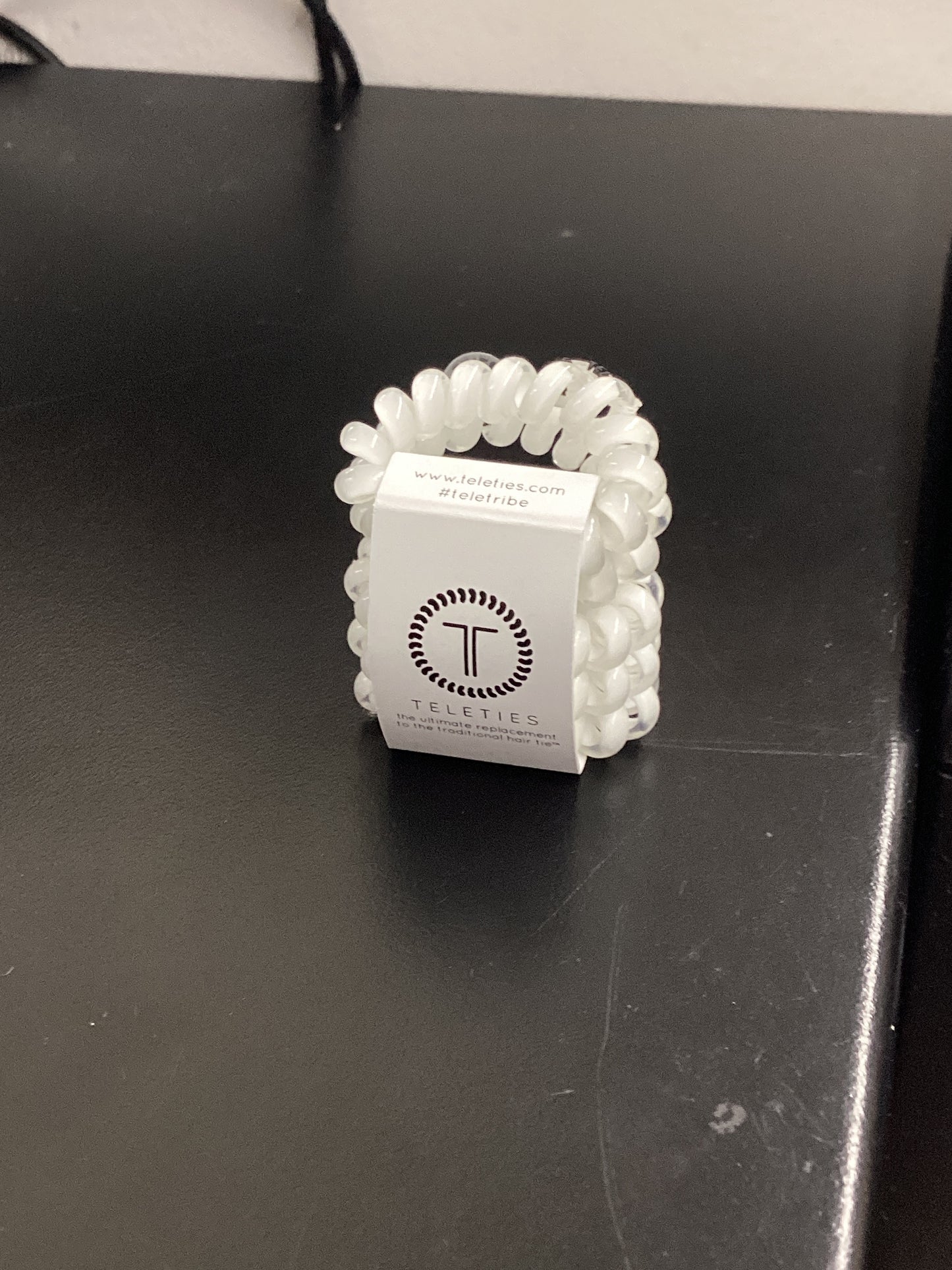TELETIES white spiral hair tie bracelet set at Corner Outpost in Aynor, SC