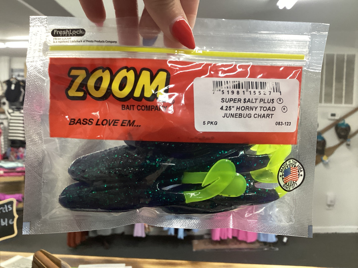 Zoom Horny Toad 4.25”