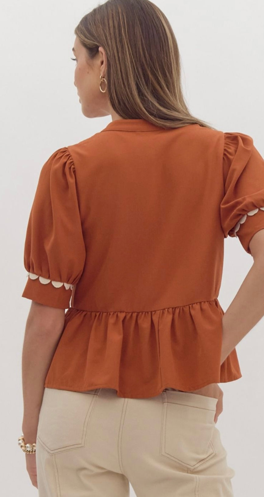 Amber Caramel Blouse