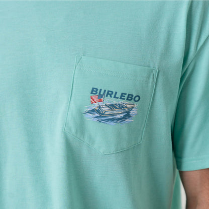 BURLEBO GRAPHIC TEE-ISLAND REEF