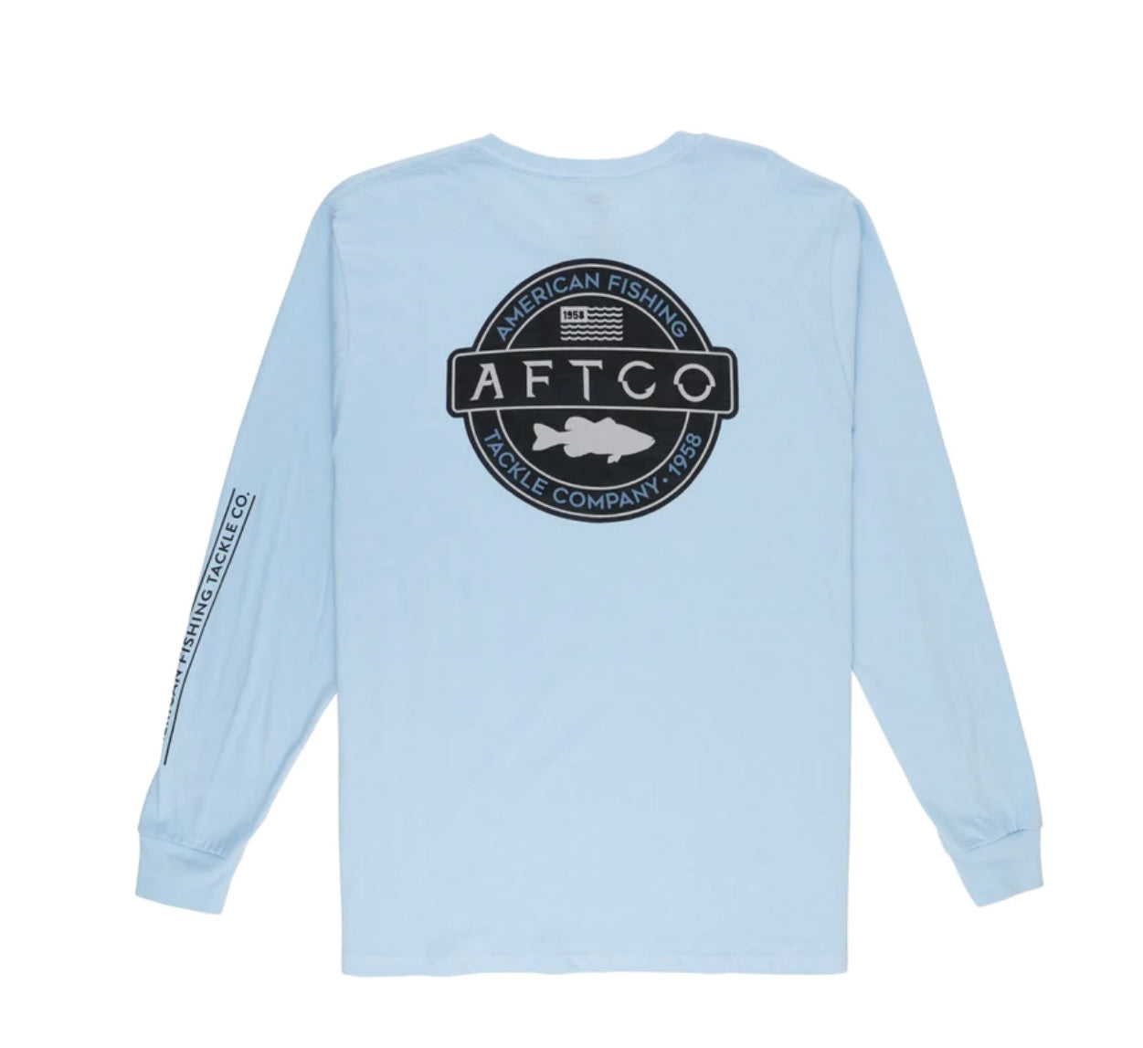 Aftco Bass Patch Bluesteel Heather