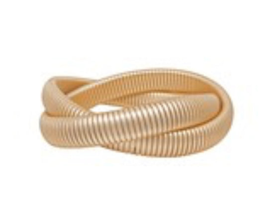 Omega Bracelet Matte Gold