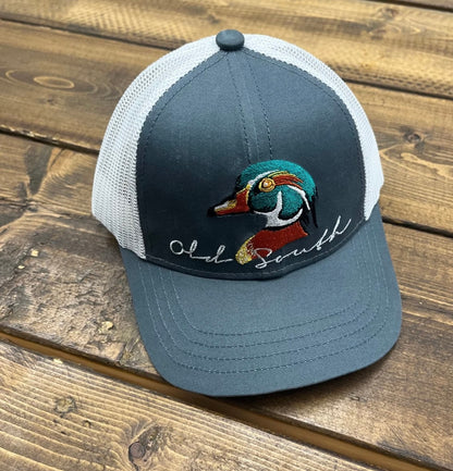 Old South Infant Wood Duck Trucker Hat Camo or Graphite (4-12 months)