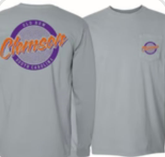 Old Row Clemson SC Longsleeve Tee