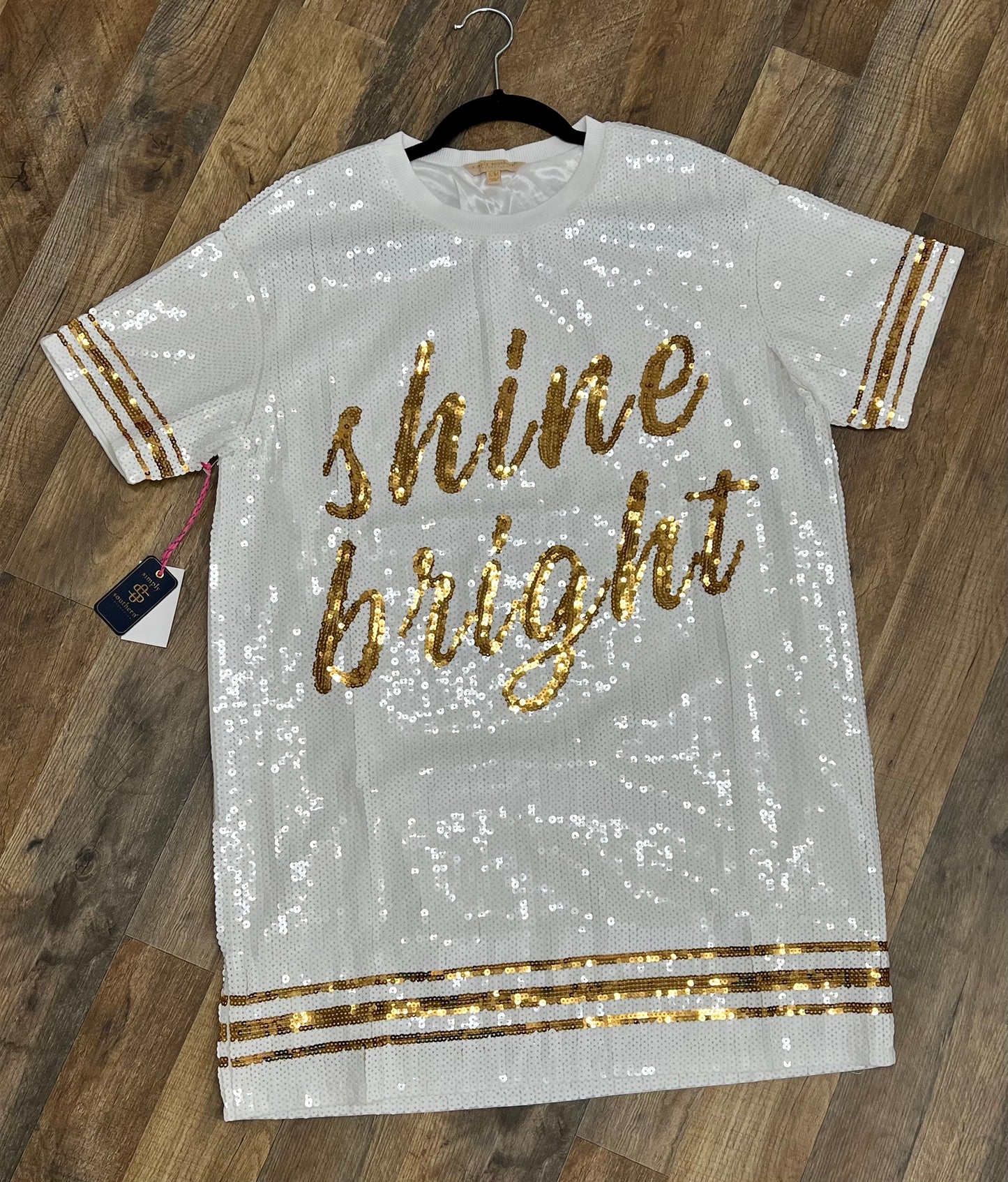 Simply Southern Sequin “Shine Bright” Dress