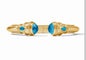 Julie Vos Cannes Demi Cuff Iridescent London Blue