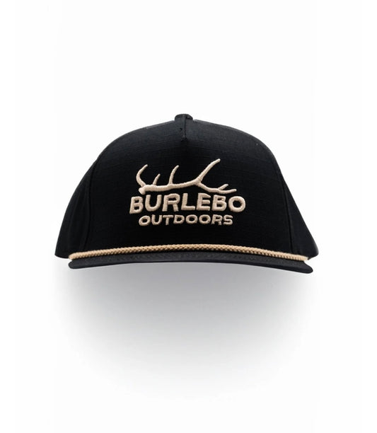 Burlebo Elk Horn Cap in Black