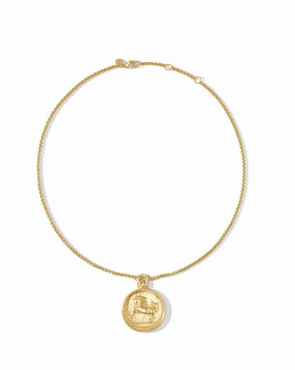 Julie Vos Saratoga Horse Necklace