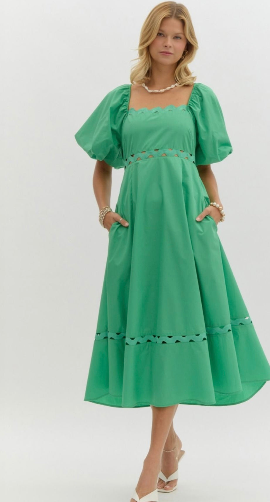 Gena Green Midi