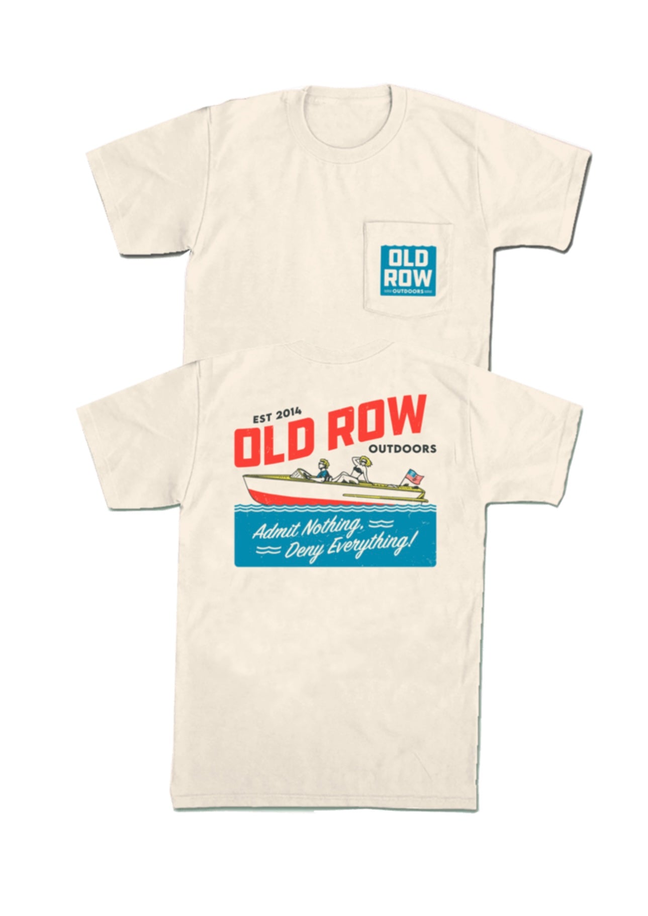 Old Row Outdoors Vintage Boat Tee