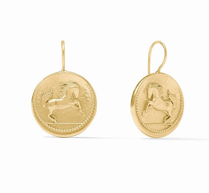 Julie Vos Saratoga Horse Earring