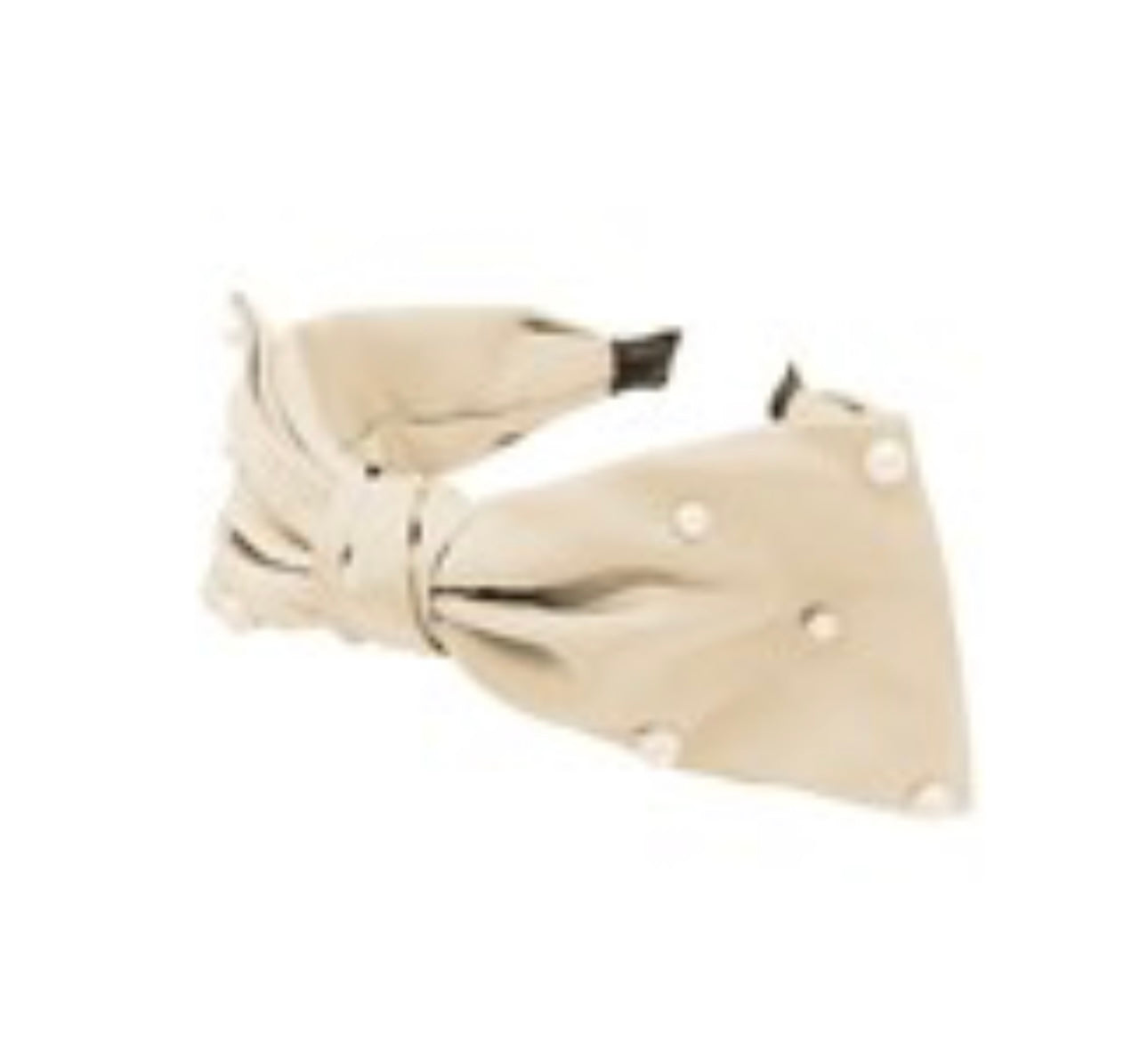 Bow with Pearl accent headband