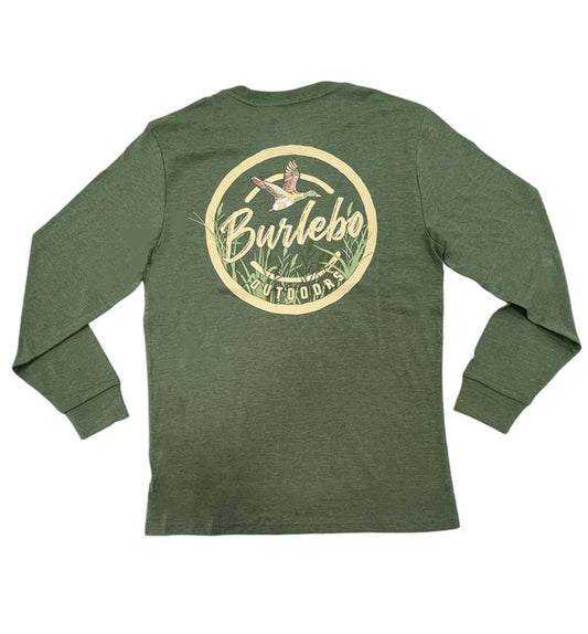 Burlebo Outdoors Circle Heather Olive